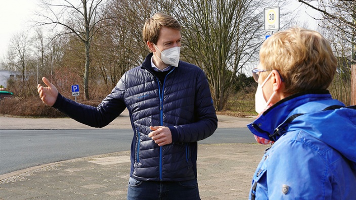 Jan Dingeldey trifft sich mit BI Arnum.Lebenswert für Alle